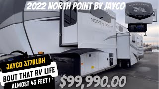 2022 Jayco North Point 377RLBH Quick Walk through [upl. by Woodhead441]