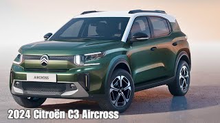 2024 Citroën C3 Aircross revealed  Interior Exterior Details [upl. by Eaton600]