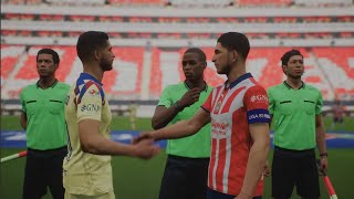 América Vs Chivas Efootball 2024 Liga Mx Modo Liga [upl. by Will936]