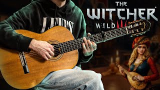 Priscillas Song  The Wolven Storm  The Witcher 3 fingerstyle classical guitar cover wTabs [upl. by Hopfinger920]