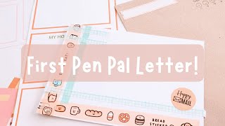 Writing To A PenPal For The First Time [upl. by Ythomit]