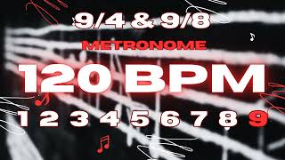 120 BPM  94 amp 98 Metronome [upl. by Asabi767]