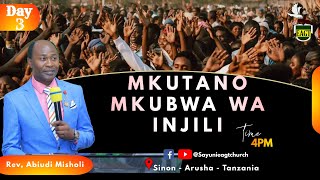 Kifo cha Yesu utuachanisha na uovu wa familia  Rev Abiudi Misholi [upl. by Elna979]