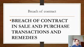 Further obligations of parties and breach of contract [upl. by Einhpad743]