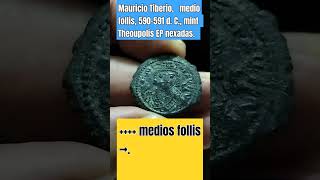 Mauricio Tiberio 582602 d C coin history [upl. by Lotsirk]