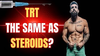 Is TRT The Same As Steroids  Nick Koumalatsos [upl. by Ahcsap]