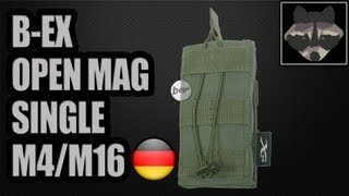 GER REVIEW BEX Open Mag Pouch single für M4M16 HD [upl. by Chema123]