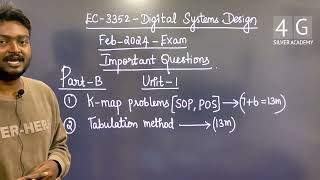 EC3352 Digital System Design Important Questions February 2024 Anna University Sem 3 Exam Important [upl. by Gautier]