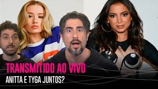 AO VIVO ANITTA COMENTA FLAGRA COM TYGA E PARCERIA COM IGGY AZALEA [upl. by Silrac]