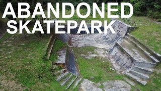 Hidden Skate Park In The Forest ABANDONED [upl. by Vandyke198]