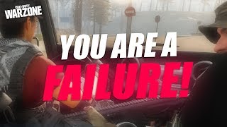 YOU ARE A FAILURE  COD MW Warzone [upl. by Westlund654]