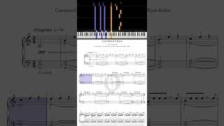 Cornfield Chase  Interstellar Hans Zimmer  Falling Notes Piano Tutorial Synthesia [upl. by Andert351]