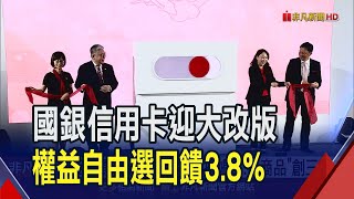 國銀信用卡權益切換quot天天刷大筆刷quot38回饋無上限 回饋點數使用彈性quot折抵帳單換商品quot創三贏｜非凡財經新聞｜20240702 [upl. by Lytsirhc289]