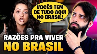 5 MOTIVOS QUE FIZERAM UMA RUSSA MORAR NO BRASIL  REAGINDO A OLGA DO BRASIL [upl. by Bolan]