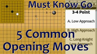 Must Know Go  Opening Moves [upl. by Patrica]