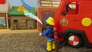 Fireman Sam Toys Episode 1 Fire at the railway station Fireman Sam Toy 2018 [upl. by Cornelius39]