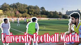 Student Life In China 🇵🇰🇨🇳  Our University Football Match in Huaqiao university Xiamen china [upl. by Retsevlys]