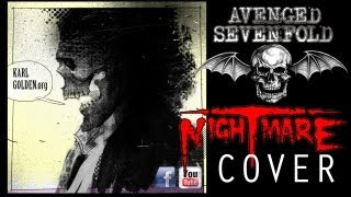 NIGHTMARE by Avenged Sevenfold  INSTRUMENTAL GUITAR COVER ft Rocco Pezzin [upl. by Inahpets]