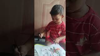 painting joyfulpaintingjoycharankidsactivities kidsactivities cutebaby blessedchild [upl. by Briano432]