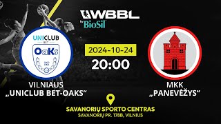 BioSil WBBL Uniclub BetOaks Vilnius v MKK Panavezys [upl. by Ilellan]