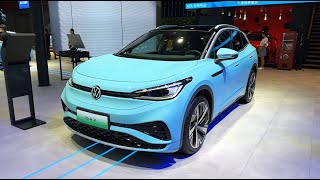 2024 Volkswagen ID4X EV Walkaround—2023 Guangzhou Motor Show [upl. by Lauder402]