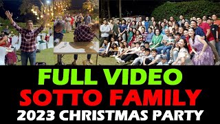 EAT BULAGA SOTTO FAMILY 2023 CHRISTMAS CELEBRATION TITO VIC and JOEY TVJ [upl. by Ahsatin]