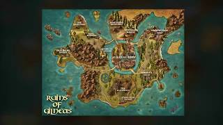 Inkarnate Timelapse  Ruins of Gilneas World of Warcraft map design [upl. by Jeremie]