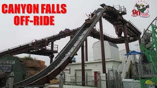 Canyon Falls Log Flume OffRide Footage Gillians Wonderland Pier Log Ride  NonCopyright [upl. by Gnuj]