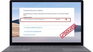 How To Fix How To Fix Wi Fi Doesn’t Have A Valid IP Configuration Error In Windows [upl. by Meris]