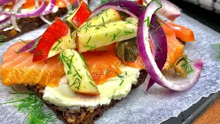 How To Make A Tasty Salmon Sandwich in Two Minutes [upl. by Yht]