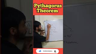 Pythagoras theorem class 10 shorts ytshorts [upl. by Eile]