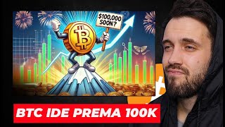 BITCOIN IDE PREMA 100K  moguća manja korekcija [upl. by Detta]