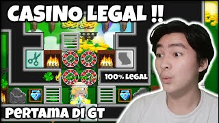 CASINO LEGAL PERTAMA DI GROWTOPIA  100 AMAN [upl. by Atiragram]