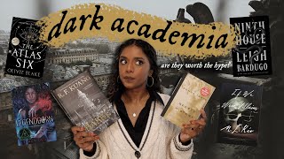 ranking amp reading 6 popular dark academia books 🖤☕️🕯📚  babel ninth house secret history amp more [upl. by Aioj63]