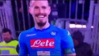 NAPOLI 17 PASSAGGI IN 50 SECONDI POI LA PERLA DI HAMSIK [upl. by Nnylkcaj581]