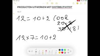 2923 Producten uitwerken met distributiviteit [upl. by Anaeco]