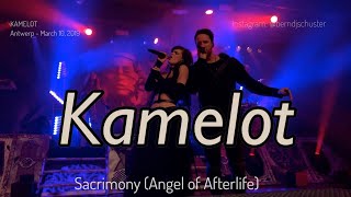 KAMELOT  Sacrimony Angel of Afterlife TRIX Antwerp  March 10 2019 LIVE 4K [upl. by Garcon872]