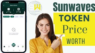 Sunwaves Token Price How Much Is 1 Sunwaves Token  Sunwaves Token [upl. by Yllah]