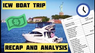 ICW Boat Trip  Recap and Analysis [upl. by Nednyl]