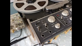 Darklab PE3035M reel to reel tape on a Revox B77  evaluation [upl. by Adnylem]