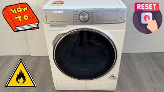 How to Reset Samsung Dryer [upl. by Krein964]