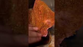 Rib prep ribfest ribs food foodie dryrub [upl. by Ybab643]