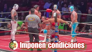 Andrade le recuerda a Volador Jr quién le quitó la máscara cuando lo reta a lucha en mano a mano [upl. by Carolynne]