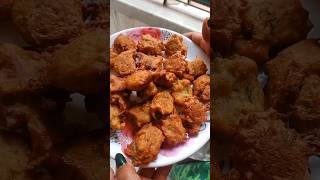 Banana stem pakora  Thor Bora youtubeshorts subscribe pakora share viral shorts cooking [upl. by Ecylahs]