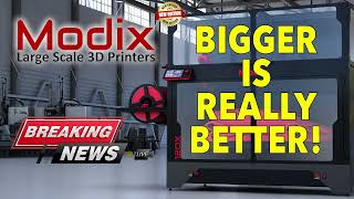 Modix 3D Printer Large Format All New Generation 40 [upl. by Priscilla]