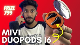 MIVI DuoPods i6 TWS Unboxing and Full Detailed Review 😮 [upl. by Kubetz394]