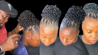 In the middle you’ll find out where the beauty lies subscribe locs dreadstyles hairstyles hairc [upl. by Ayekal102]