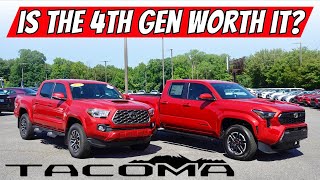 2024 Toyota Tacoma TRD Sport vs 2023 Tacoma Is The Turbo Engine and Interior Worth 10000 More [upl. by Rennane]