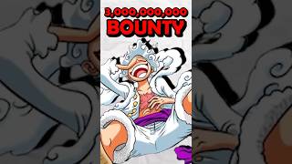 Luffy’s Bounty Over The Years  One Piece [upl. by Siravat]