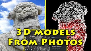 Meshroom 3D models from photos using free photogrammetry software [upl. by Nylarahs]